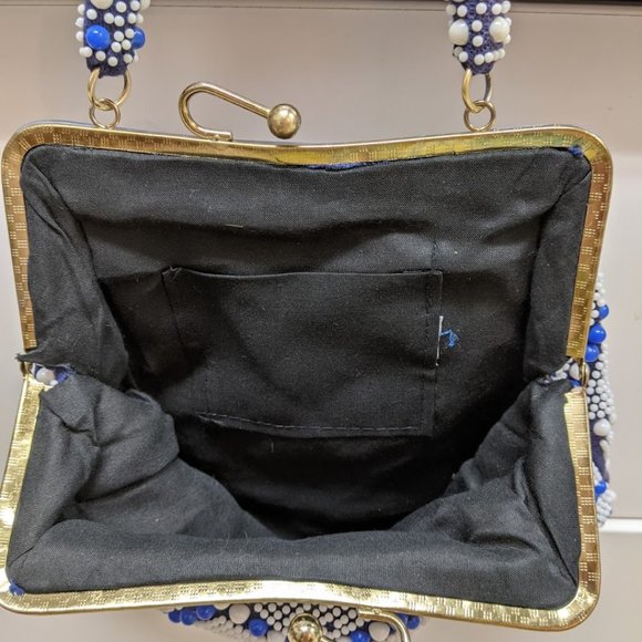 Vintage Mod Beaded Handbag - Picture 7 of 9